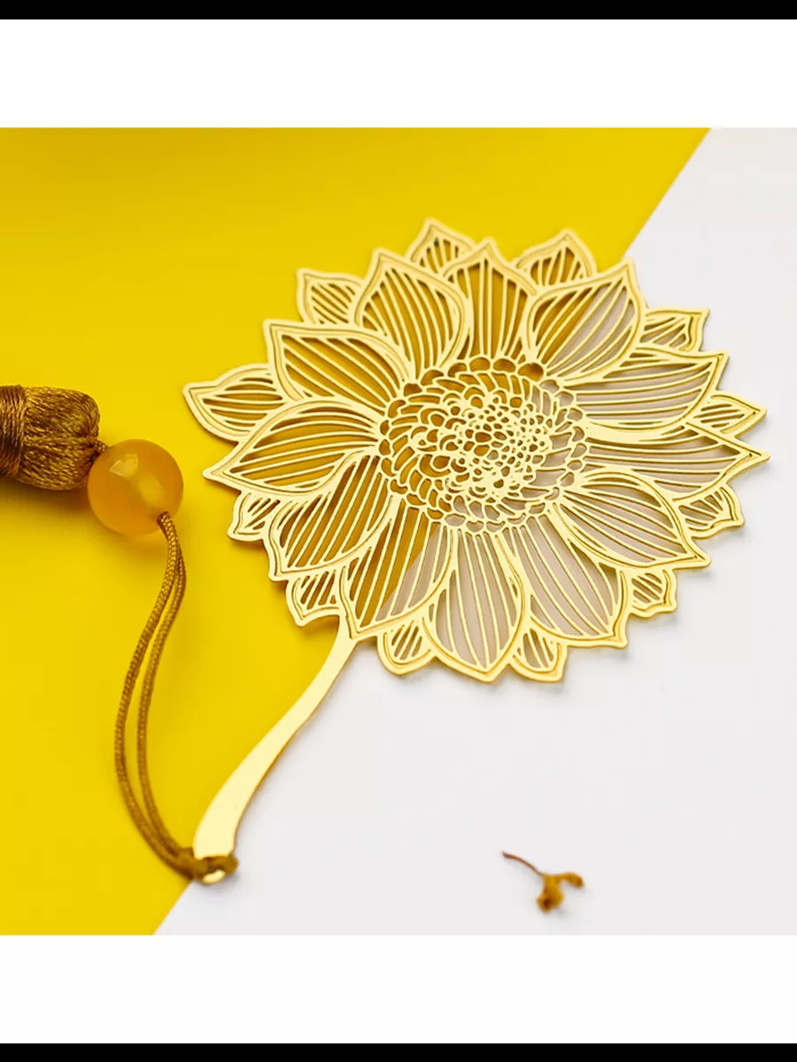 Закладка для книг с кисточкой